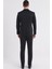 056 Slim Fit Siyah Black Takım Elbise 3