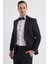 056 Slim Fit Siyah Black Takım Elbise 5