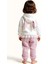 Kız Çocuk Eşofman Takım 6-36 Ay 7019 Pembe 2