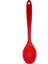 Tekli Isıya Dayanıklı Yanmaz Yapışmaz Silikon Servis Kaşık Kırmızı 1
