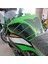 Kawasaki Zx-6r 2025 ile Uyumlu Kaydırmaz 6d Karbon 16 Parça Tank Pad Seti GC67 (Yeşil Motor) 4