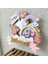 Kapibara Capybara Temalı Kız Çocuk Doğum Günü Isme Özel 3D Pasta Parti Süsü Cake Topper (25X23 Cm) 2