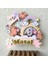 Kapibara Capybara Temalı Kız Çocuk Doğum Günü Isme Özel 3D Pasta Parti Süsü Cake Topper (25X23 Cm) 3