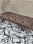 Metal Krom Tel Ayaklı 100 cm Puf Bench - Puf - Bench - Oturak - Mutfak Oturağı - Antre Oturağı Kahverengi Renk 100 x 40 Boyut/ebat 4