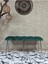 Metal Krom Tel Ayaklı 100 cm Puf Bench - Puf - Bench - Oturak - Mutfak Oturağı - Antre Oturağı Yeşil Renk 100 x 40 Boyut/ebat 2