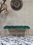 Metal Gold Tel Ayaklı 100 cm Puf Bench - Puf - Bench - Oturak - Mutfak Oturağı - Antre Oturağı Yeşil Renk 100 x 40 Boyut/ebat 2