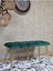 Metal Gold Tel Ayaklı 100 cm Puf Bench - Puf - Bench - Oturak - Mutfak Oturağı - Antre Oturağı Yeşil Renk 100 x 40 Boyut/ebat 3