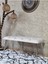 Metal Krom Tel Ayaklı 100 cm Puf Bench - Puf - Bench - Oturak - Mutfak Oturağı - Antre Oturağı Krem Renk 100 x 40 Boyut/ebat 1