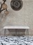 Metal Krom Tel Ayaklı 100 cm Puf Bench - Puf - Bench - Oturak - Mutfak Oturağı - Antre Oturağı Krem Renk 100 x 40 Boyut/ebat 2