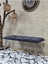 Metal Krom Tel Ayaklı 100 cm Puf Bench - Puf - Bench - Oturak - Mutfak Oturağı - Antre Oturağı Füme Renk 100 x 40 Boyut/ebat 1
