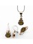 Zultanit Taşlı Gümüş Otantik Set 1