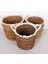Mylamp Trabzon 43X41X51 Cm. Doğal Abaka El Yapımı Sepet Xl - 2