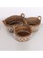 Mylamp Ürgüp 50X40X35 Cm. Doğal Abaka El Yapımı Oval Sepet Xl 4