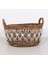 Mylamp Ürgüp 50X40X35 Cm. Doğal Abaka El Yapımı Oval Sepet Xl 5