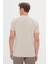 AC&Co / Altınyıldız Classics Erkek Bej Slim Fit Dar Kesim Modal Bisiklet Yaka Yumuşak Tuşeli Esnek Basic Tişört 5