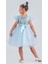 Tüllü Kız Çocuk Kpl Elbise MNK0526 4