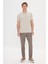 AC&Co / Altınyıldız Classics Erkek Bej Slim Fit Dar Kesim Modal Bisiklet Yaka Yumuşak Tuşeli Esnek Basic Tişört 2