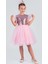 Tüllü Kız Çocuk Kpl Elbise MNK0526 5