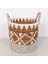 Mylamp Bodrum 36X33X42 Cm. Doğal Abaka El Yapımı Sepet L - 1
