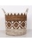 Mylamp Bodrum 42X38X48 Cm. Doğal Abaka El Yapımı Sepet Xl - 1