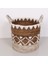 Mylamp Bodrum 42X38X48 Cm. Doğal Abaka El Yapımı Sepet Xl - 3