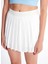 Xsıde Actıve Beyaz Kadın Beli Lastikli Düz Şort Etek 5