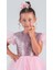 Tüllü Kız Çocuk Kpl Elbise MNK0526 2