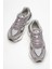 Erkek Bağcıklı Rahat Kalın Taban Sneaker Hj 25009M Gri 5