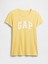 Kadın Sarı Gap Logo T-Shirt 2