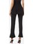 Slim-Fit Basque Pantolon, Siyah 3