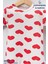 Kız Bebek Big Heart Pattern Bandanalı Patiksiz Çıt’lı Tulum Set 3