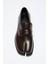 Loafer 2508 - Parmak Arası Klasik Loafer Acı Kahve Kadın Loafer 6