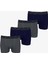 Erkek 4'lü Pamuklu Likralı Boxer 3
