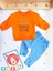 Kız Erkek Bebek Çocuk 2li Takım Alt Üst Swaetshirt Pantolon Takım 1