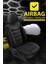 Dacia Logan Mcv Ambiance 1.6 Lpg 2013 Uyumlu Jet Deri Siyah Oto Kılıfı Tam Set 3