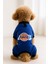 Kedi ve Köpek Kıyafeti & Elbisesi - Saks Mavi 4 Bacak Tulum Los Angeles Lakers 1