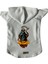 Kapişonlu Polar Sweatshirt Köpek ve Kedi Kıyafeti & Elbisesi - Beyaz Happy Halloween Azrail 1