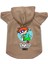 Kapişonlu Polar Sweatshirt Köpek ve Kedi Kıyafeti & Elbisesi - Bej Rugrats Carlitos 1