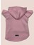 Kapişonlu Sweatshirt Köpek ve Kedi Kıyafeti - Düz Pembe 2