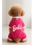 Kedi ve Köpek Kıyafeti & Elbisesi - Pembe 4 Bacak Tulum Barbie 1