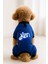 Kedi ve Köpek Kıyafeti & Elbisesi - Saks Mavi 4 Bacak Tulum Ken 1