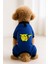 Kedi ve Köpek Kıyafeti & Elbisesi - Saks Mavi 4 Bacak Tulum Pikachu 1