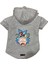 Kapişonlu Polar Sweatshirt Köpek ve Kedi Kıyafeti & Elbisesi - Gri Rick And Morty 2 1