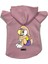 Kapişonlu Polar Sweatshirt Köpek ve Kedi Kıyafeti & Elbisesi - Pembe Lola 1