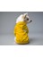 Kedi ve Köpek Kıyafeti & Elbisesi - Sarı Hoodie Kurabiye Cep 1