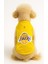 Kedi ve Köpek Kıyafeti & Elbisesi - Sarı Los Angeles Lakers Atlet 1
