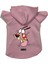 Kapişonlu Polar Sweatshirt Köpek ve Kedi Kıyafeti & Elbisesi - Pembe Courage 1