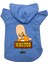 Kapişonlu Polar Sweatshirt Köpek ve Kedi Kıyafeti & Elbisesi - Mavi J-Sam 1