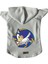 Kapişonlu Polar Sweatshirt Köpek ve Kedi Kıyafeti & Elbisesi - Beyaz Sonic 1