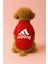Kedi ve Köpek Kıyafeti & Elbisesi - Kırmızı Sweatshirt Adidog 1